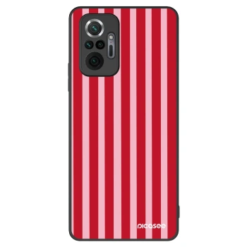 Picasee ULTIMATE CASE na Xiaomi Redmi Note 10 Pro - Lines red