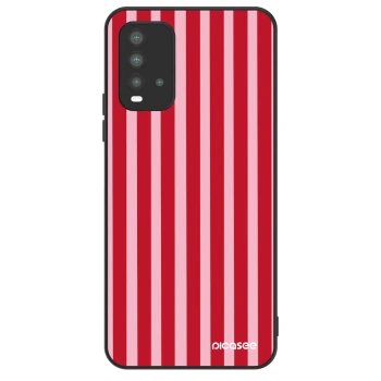 Etui na Xiaomi Redmi 9T - Lines red