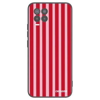 Etui na Realme 8 4G - Lines red