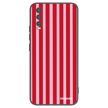 Etui na Vivo Y20s - Lines red