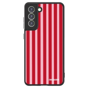 Picasee ULTIMATE CASE na Samsung Galaxy S21 FE 5G - Lines red