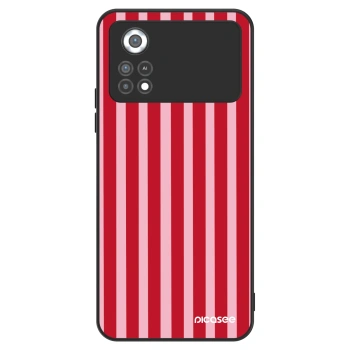 Etui na Xiaomi Poco X4 Pro 5G - Lines red