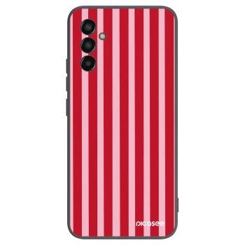 Etui na Samsung Galaxy M13 M135F - Lines red