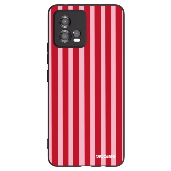 Etui na Motorola Moto G72 - Lines red