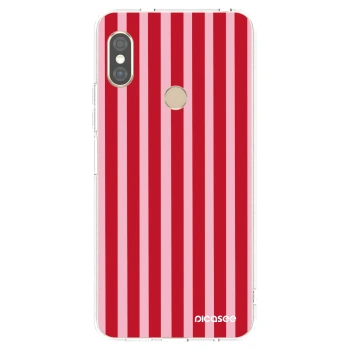 Etui na Xiaomi Redmi Note 5 Global - Lines red