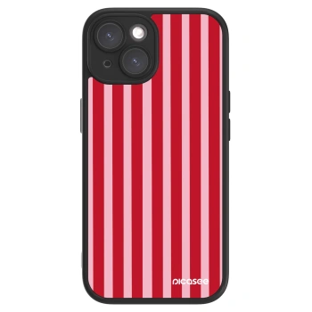 Etui na Apple iPhone 15 - Lines red