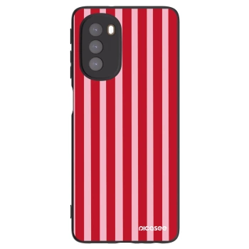 Etui na Motorola Moto G51 - Lines red