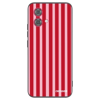 Etui na Motorola Moto G84 5G - Lines red