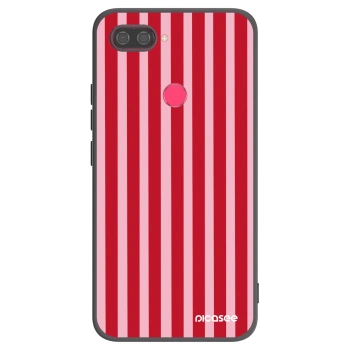 Etui na Xiaomi Mi 8 Lite - Lines red