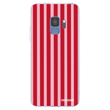 Etui na Samsung Galaxy S9 G960F - Lines red