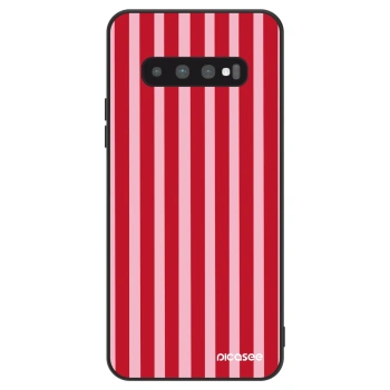 Etui na Samsung Galaxy S10 Plus G975 - Lines red