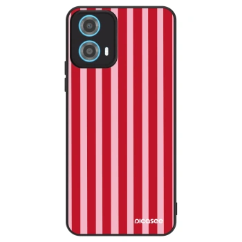 Etui na Motorola Moto G34 5G - Lines red
