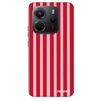 Etui na Xiaomi Redmi Note 14 5G - Lines red