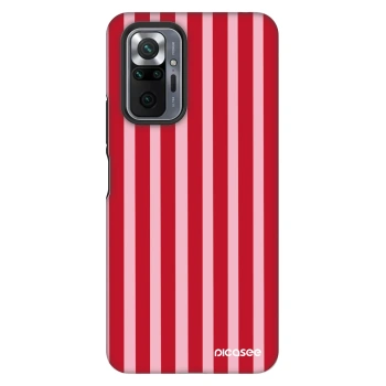Etui na Xiaomi Redmi Note 10 Pro - Lines red