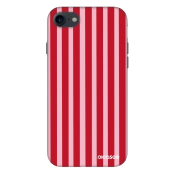 Etui na Apple iPhone SE 2020 - Lines red