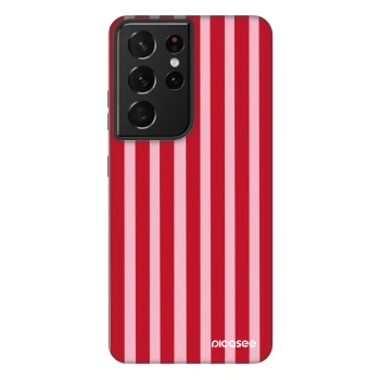 Etui na Samsung Galaxy S21 Ultra 5G G998B - Lines red