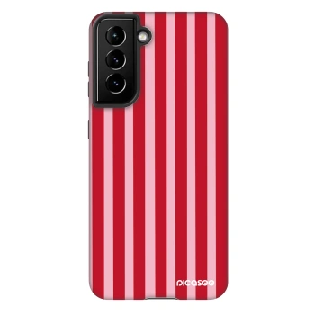 Etui na Samsung Galaxy S21 5G G991B - Lines red