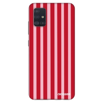Etui na Samsung Galaxy A51 A515F - Lines red