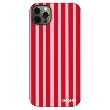 Etui na Apple iPhone 12 Pro Max - Lines red