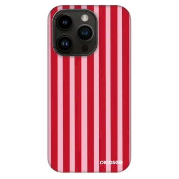 Etui na Apple iPhone 14 Pro - Lines red