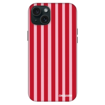 Etui na Apple iPhone 15 Plus - Lines red