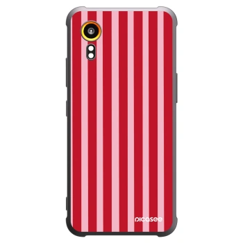 Etui na Samsung Galaxy Xcover 7 - Lines red
