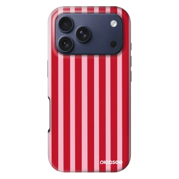 Picasee Fashion Case MagSafe na Apple iPhone 18 Pro - Lines red