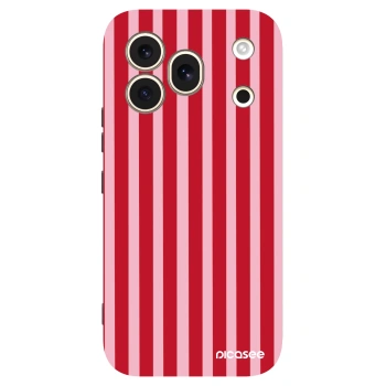 Etui na Honor 600 Pro - Lines red