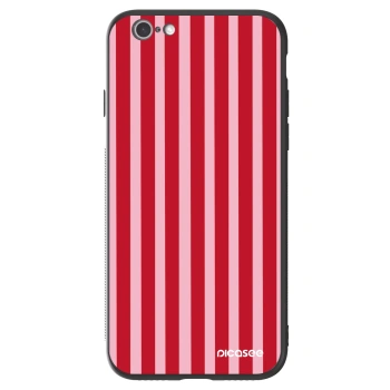 Etui na Apple iPhone 6/6S - Lines red