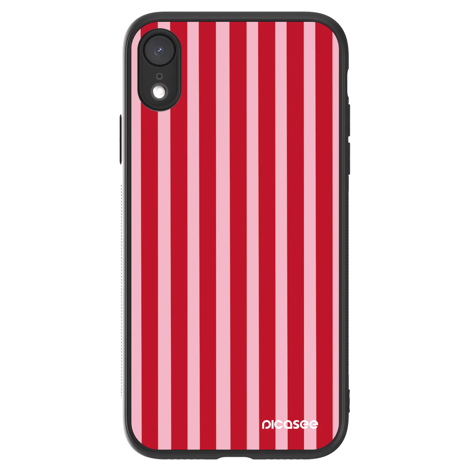 Picasee ULTIMATE CASE na Apple iPhone XR - Lines red