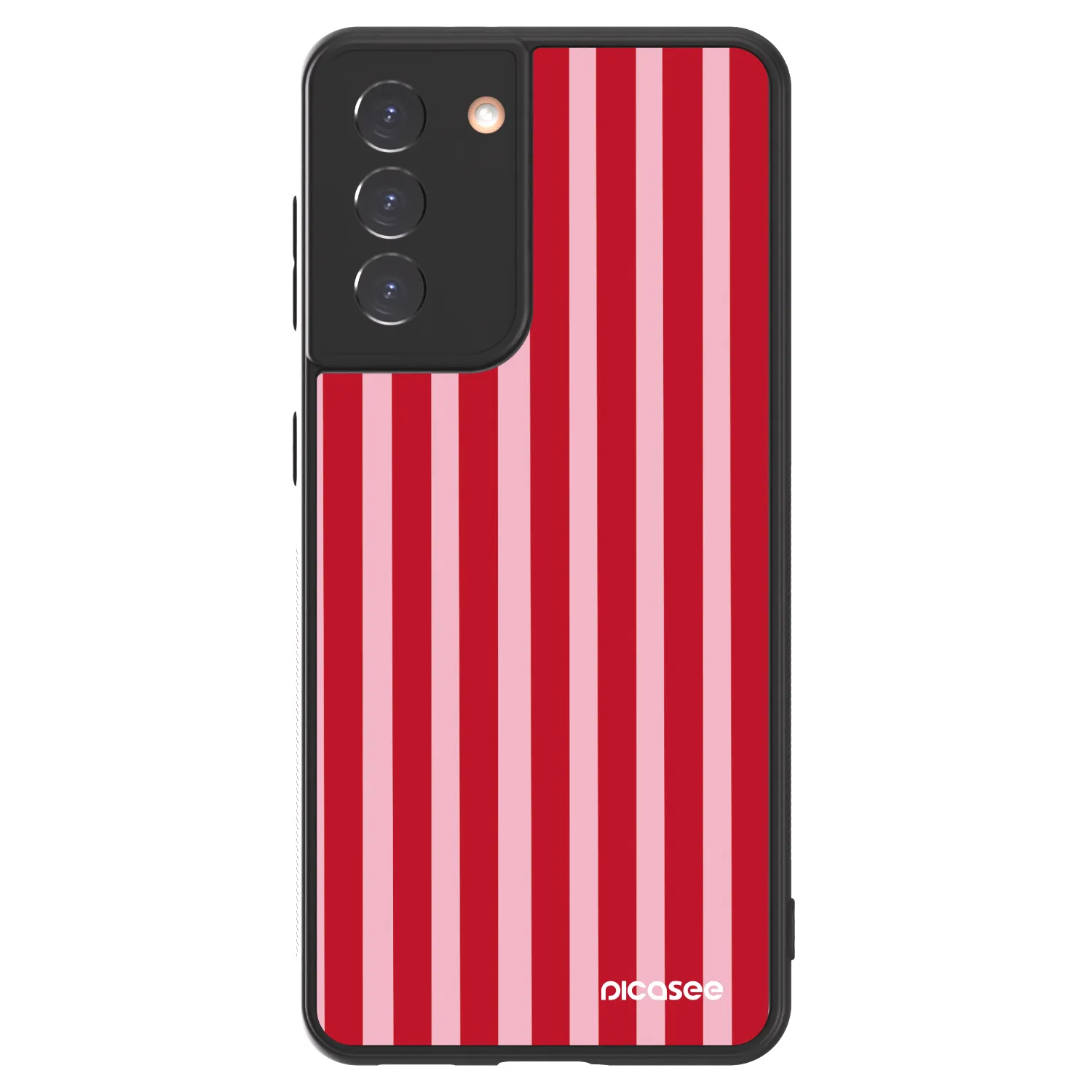 Picasee ULTIMATE CASE na Samsung Galaxy S21 5G G991B - Lines red