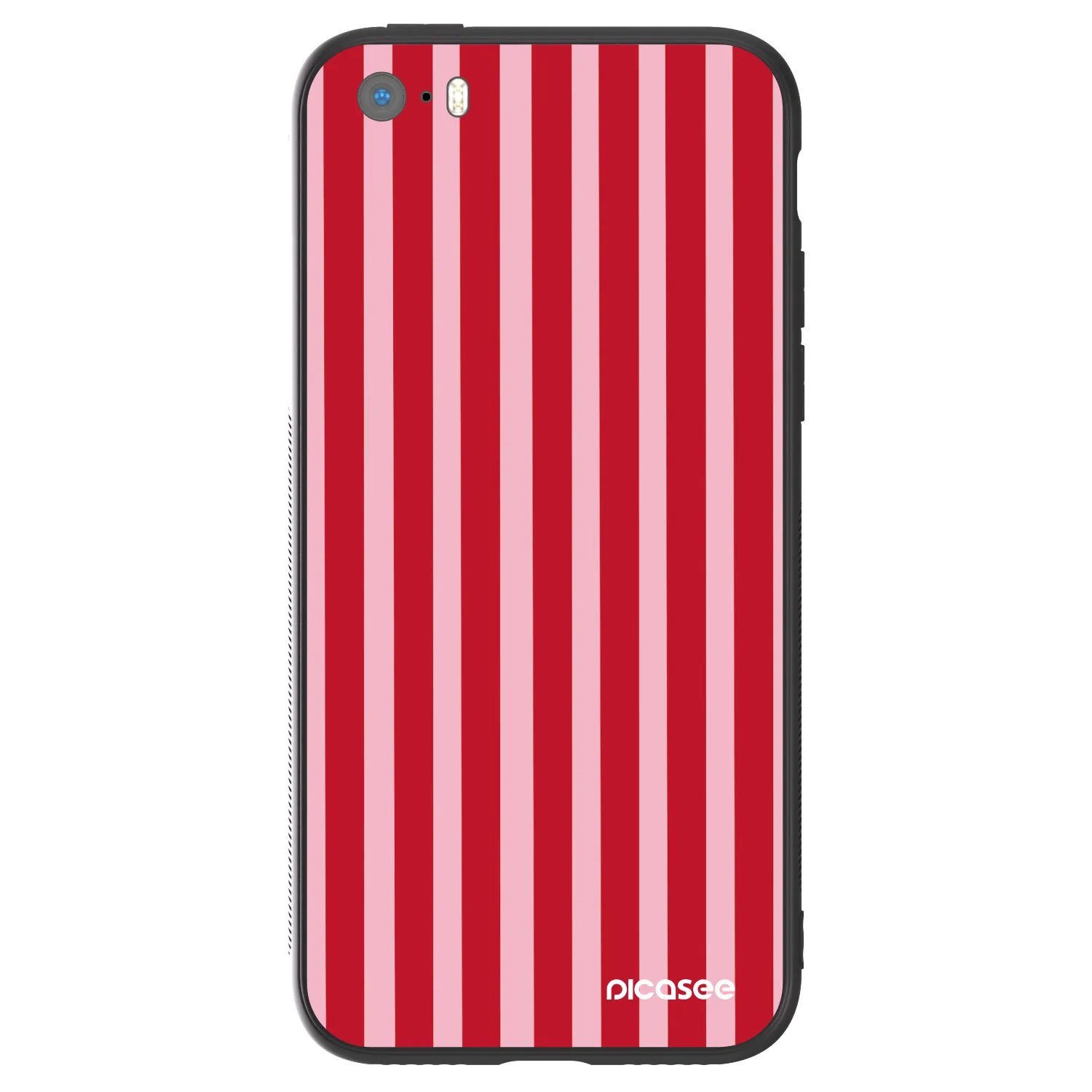 Picasee ULTIMATE CASE na Apple iPhone 5/5S/SE - Lines red