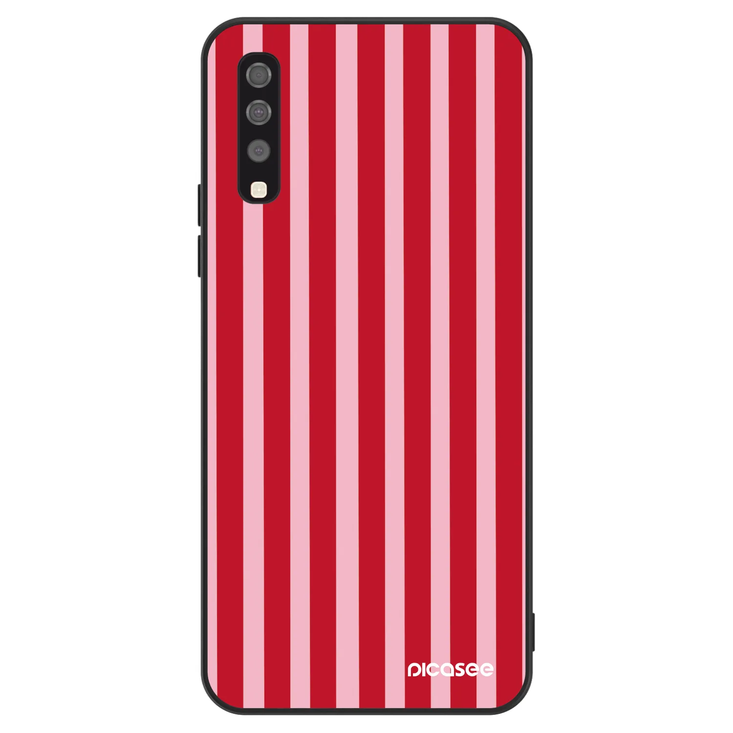 Picasee ULTIMATE CASE na Samsung Galaxy A70 A705F - Lines red