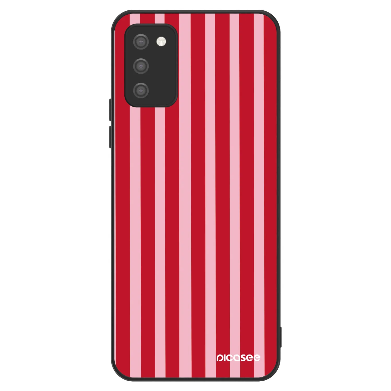Picasee ULTIMATE CASE na Samsung Galaxy A02s A025G - Lines red