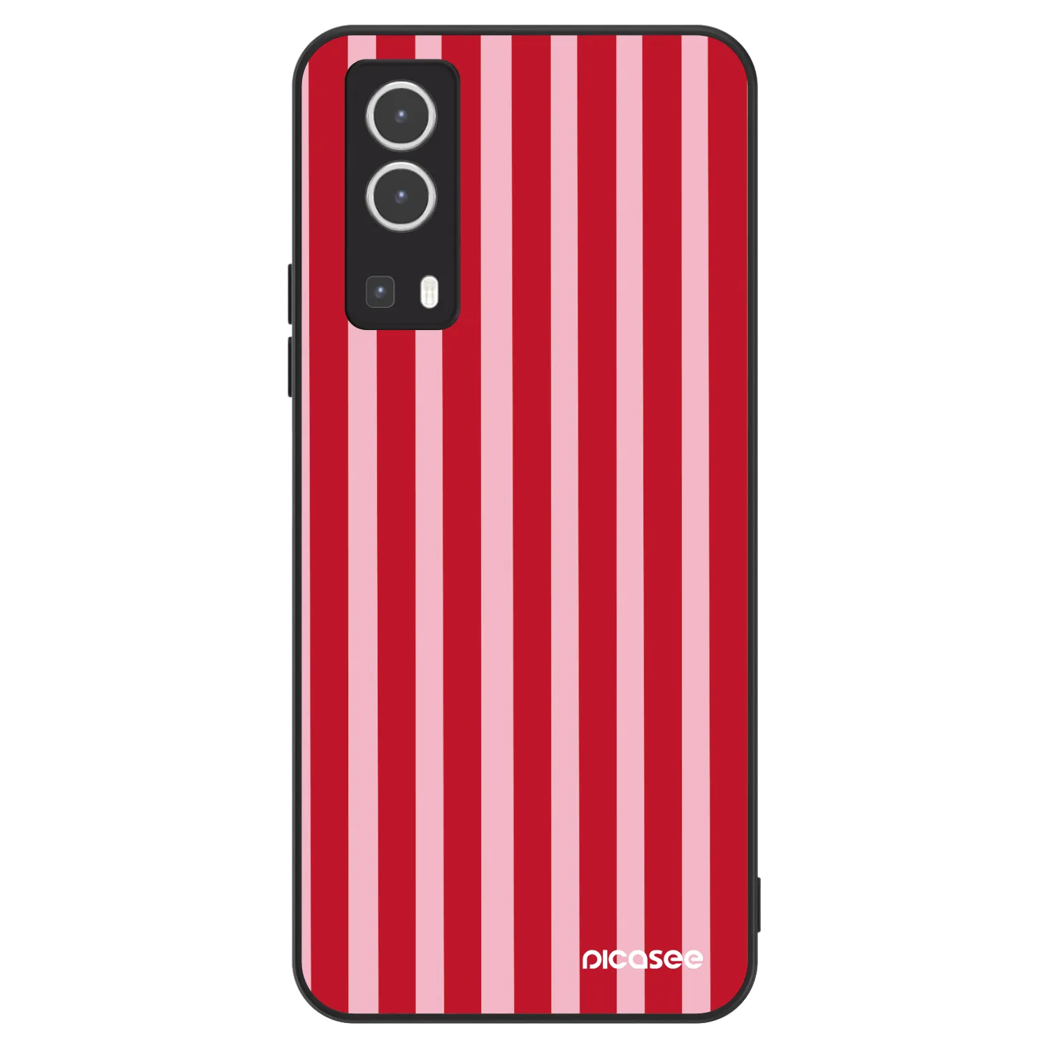Picasee ULTIMATE CASE na Vivo Y72 5G - Lines red