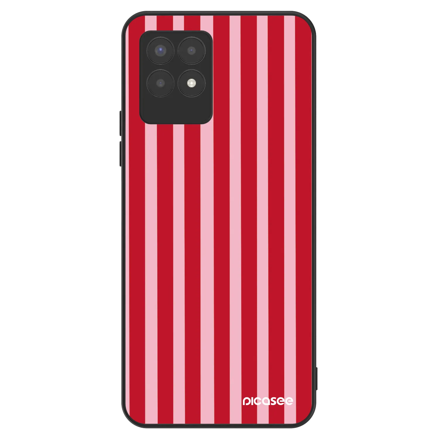 Picasee ULTIMATE CASE na Realme 8i - Lines red