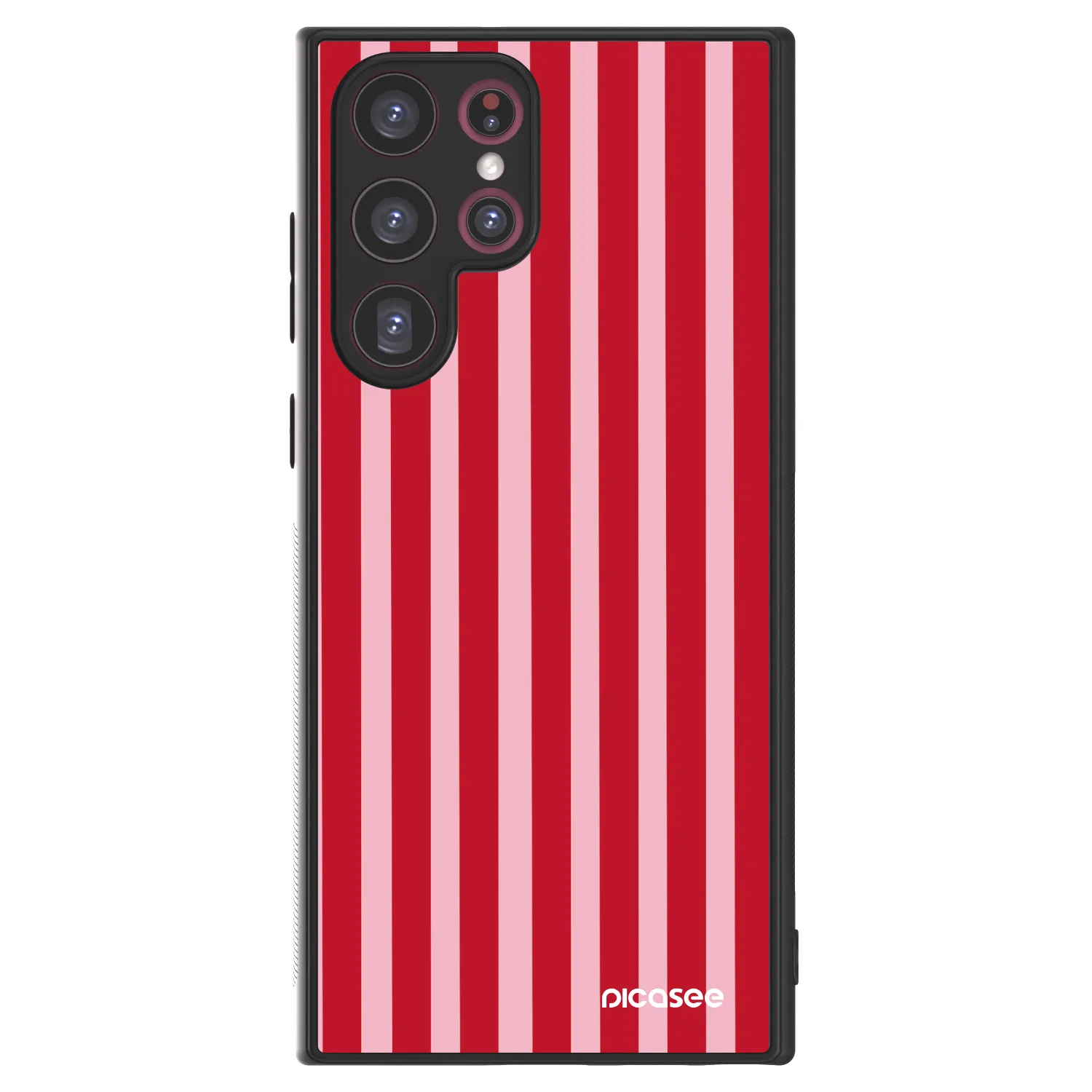 Picasee ULTIMATE CASE na Samsung Galaxy S22 Ultra 5G - Lines red