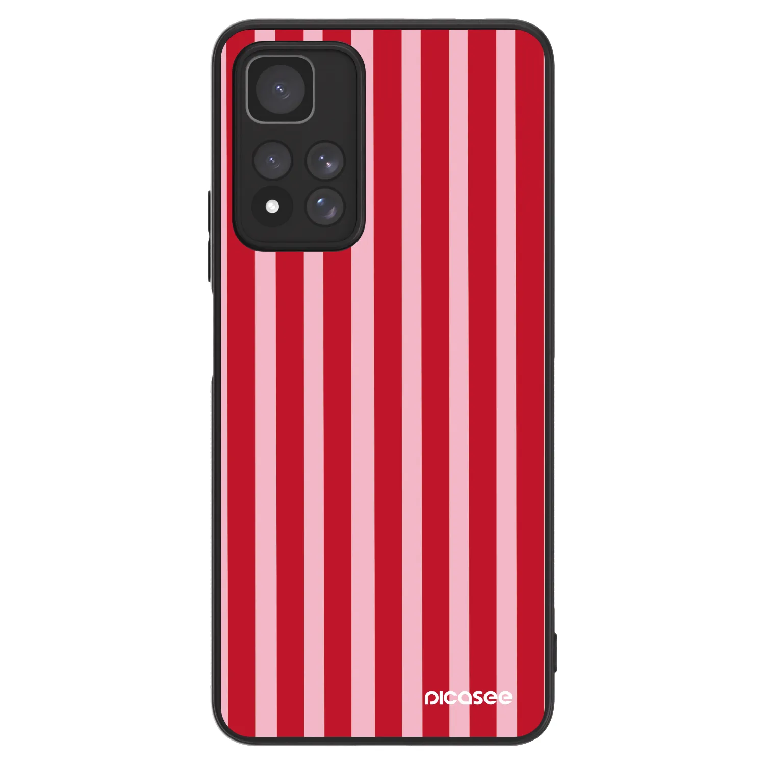 Picasee ULTIMATE CASE na Xiaomi Redmi Note 11 Pro+ 5G - Lines red