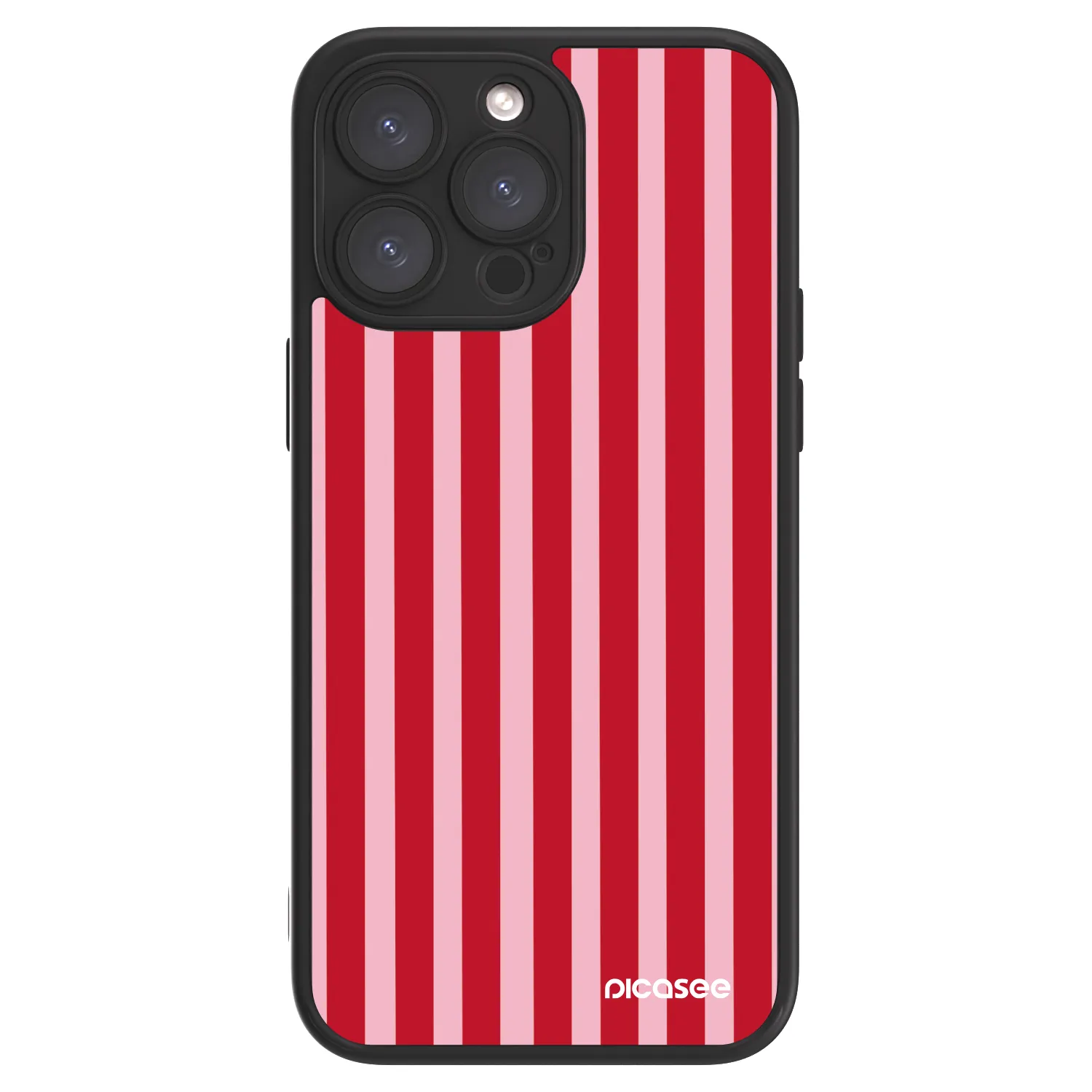 Picasee ULTIMATE CASE na Apple iPhone 15 Pro Max - Lines red