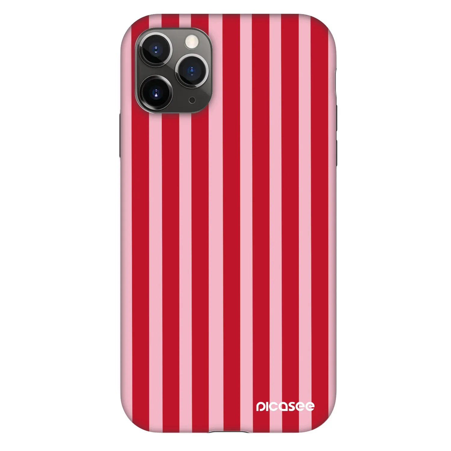 Picasee Fashion Case na Apple iPhone 11 Pro - Lines red
