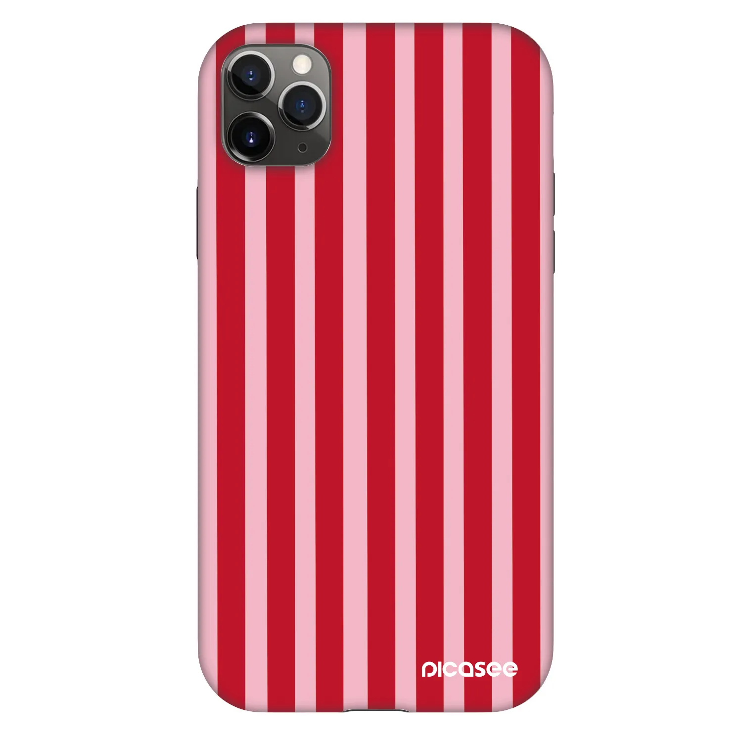 Picasee Fashion Case na Apple iPhone 11 Pro Max - Lines red