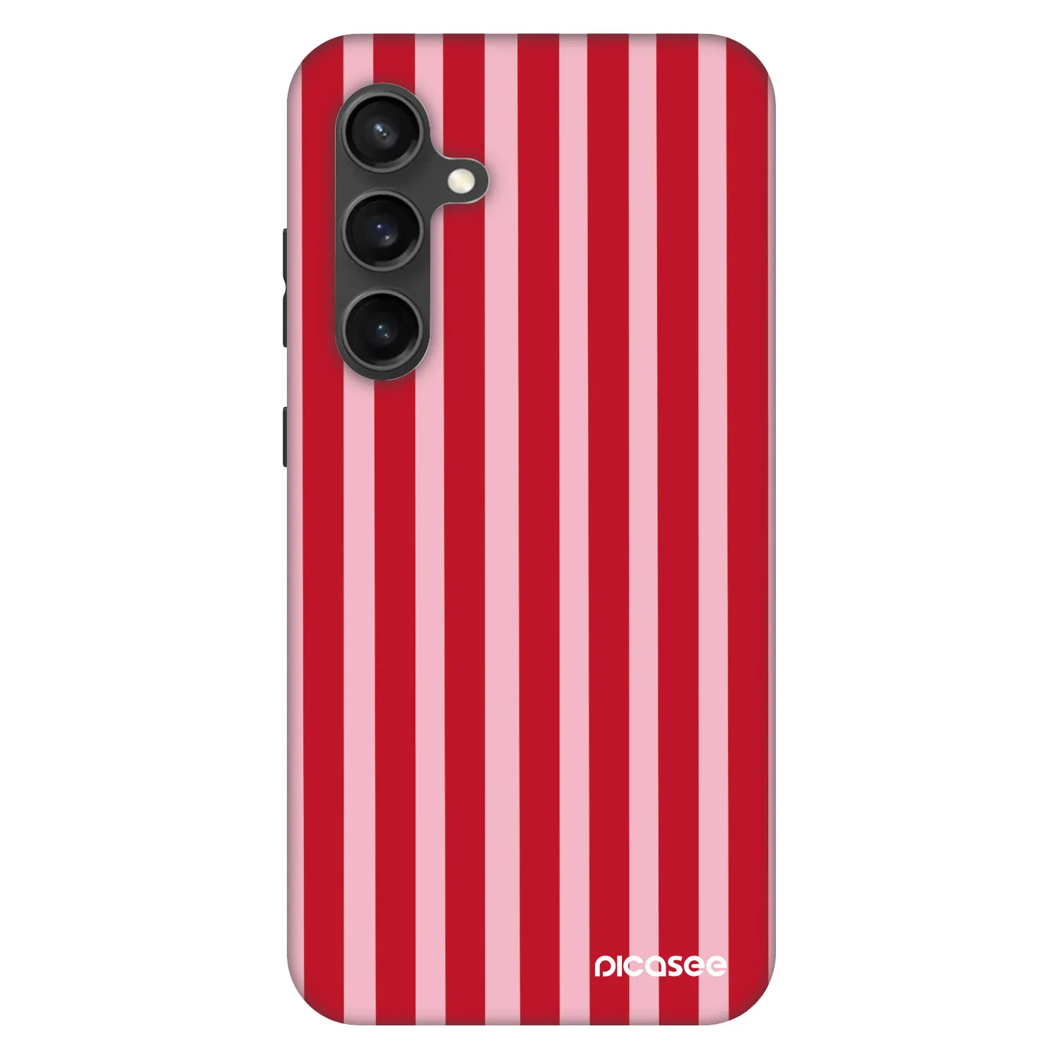Picasee Fashion Case na Samsung Galaxy S24 FE S721B - Lines red