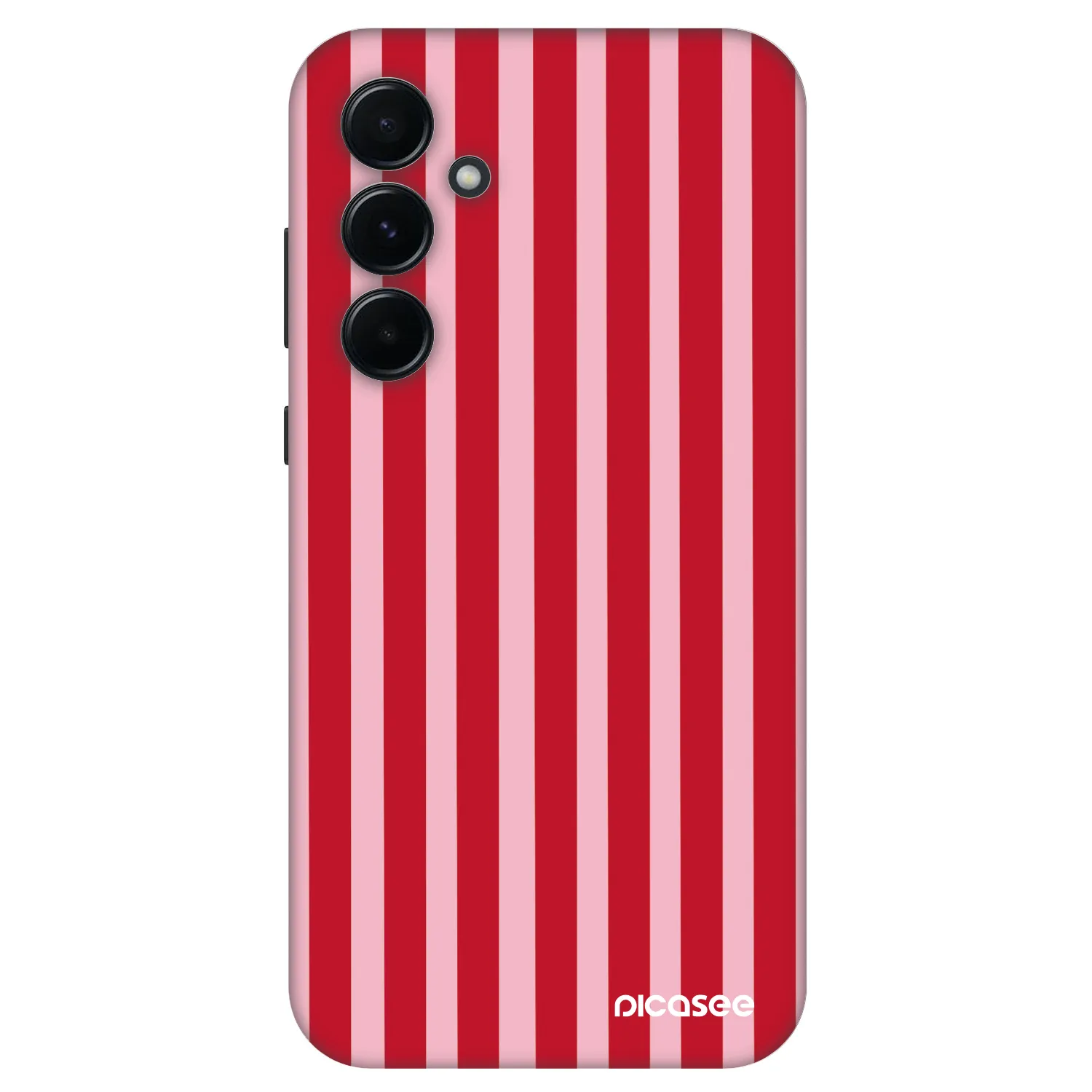 Picasee Fashion Case na Samsung Galaxy A55 5G A556B - Lines red