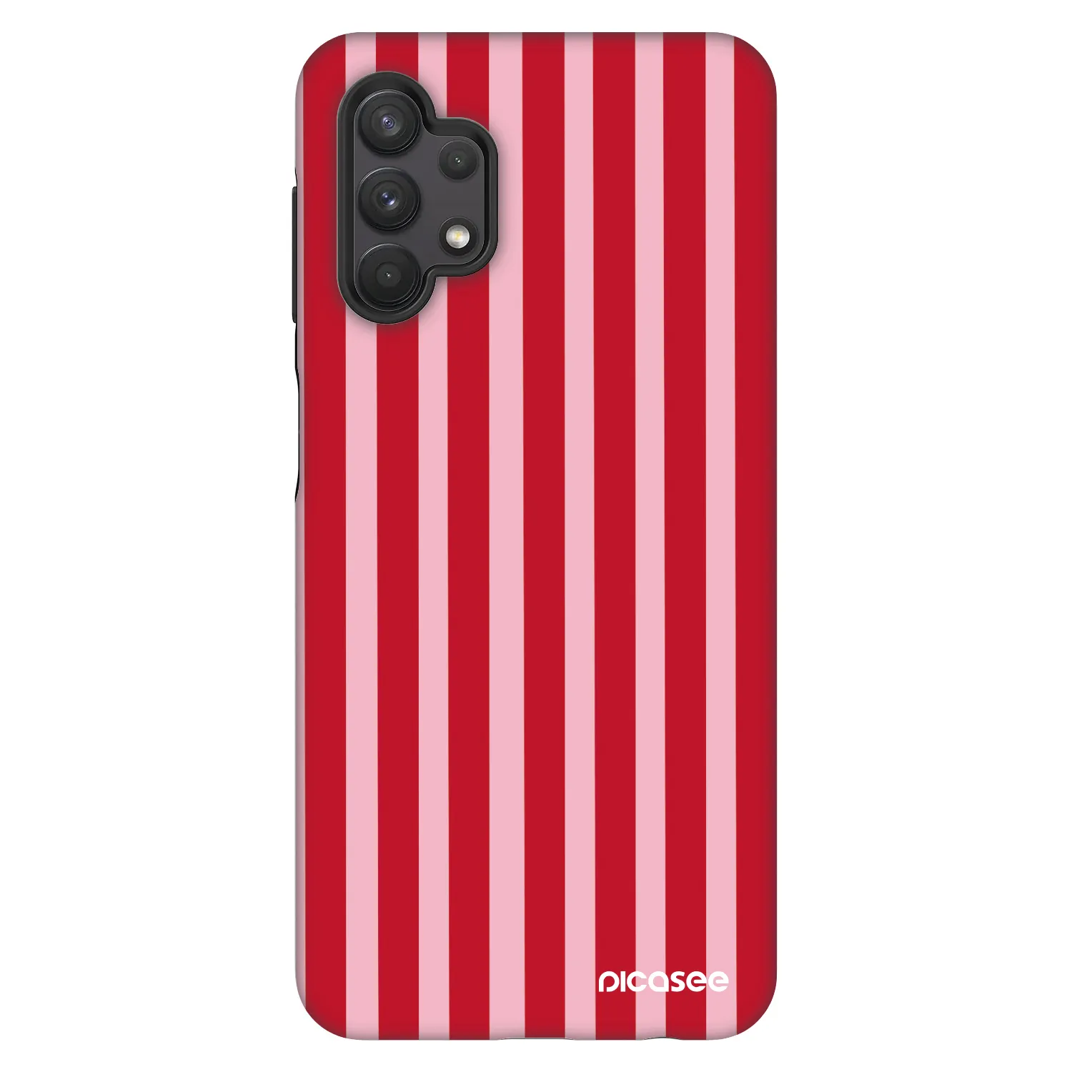 Picasee Fashion Case na Samsung Galaxy A32 5G A326B - Lines red
