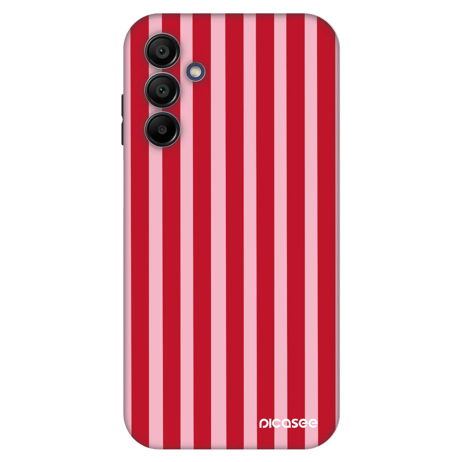 Picasee Fashion Case na Samsung Galaxy A15 A155F 4G - Lines red