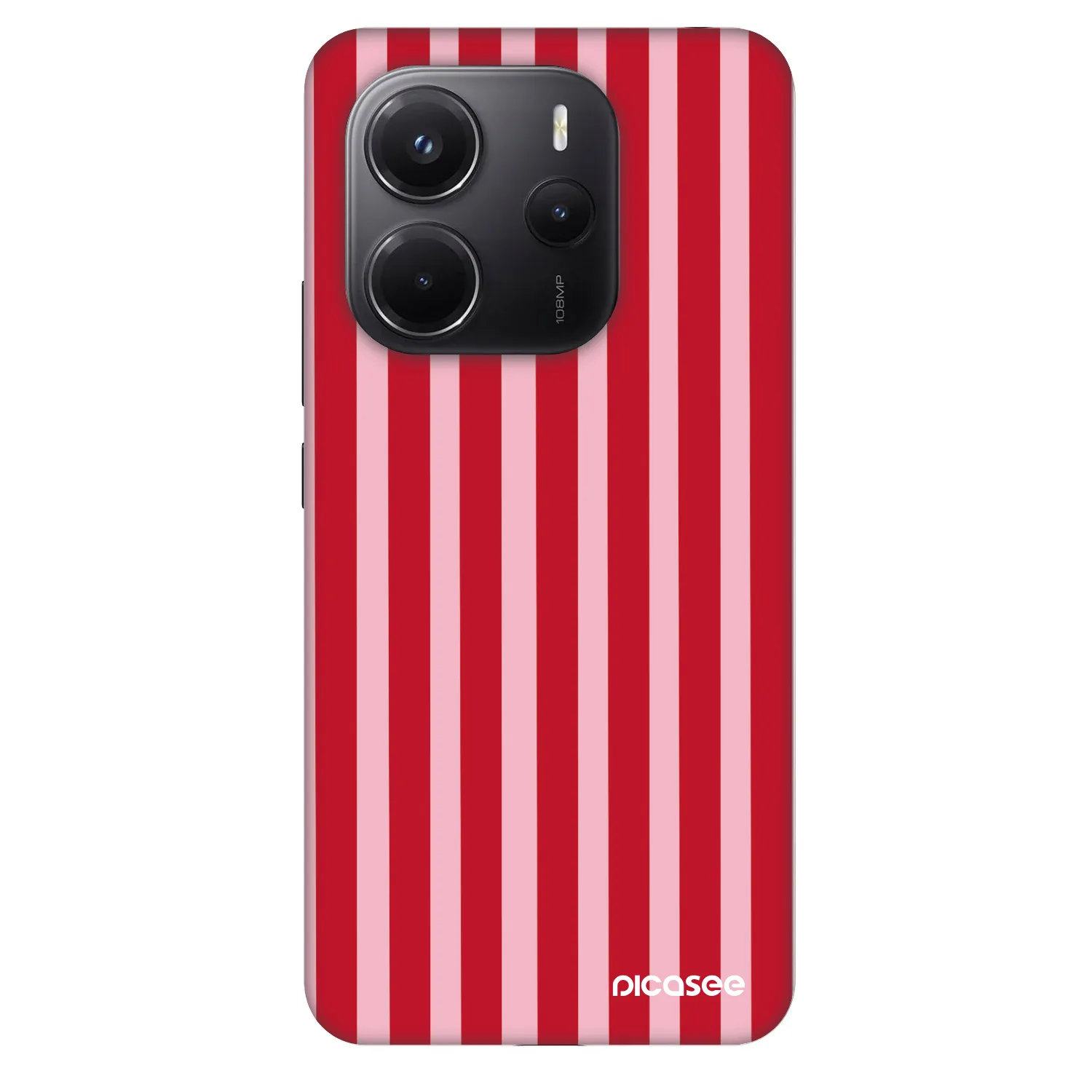 Picasee Fashion Case na Xiaomi Redmi Note 14 4G - Lines red