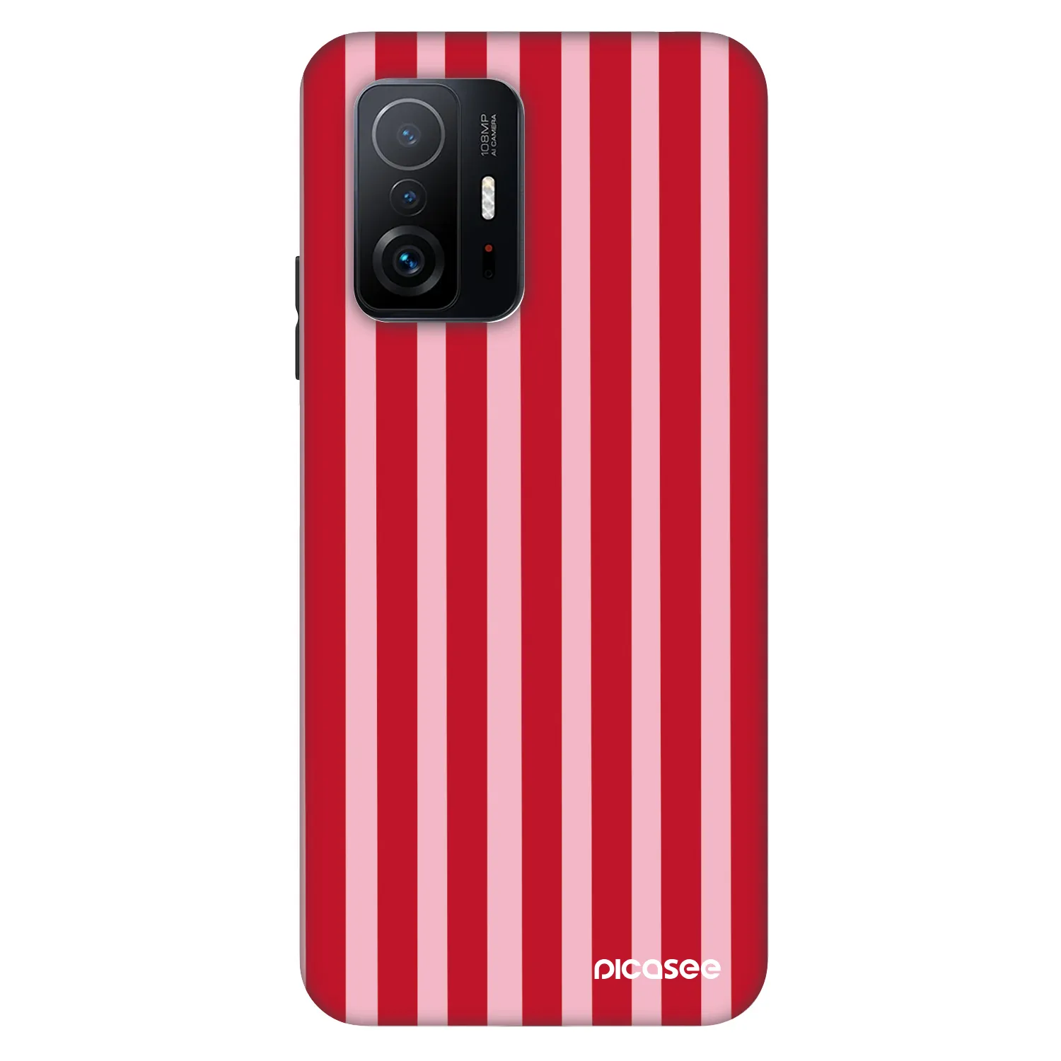 Picasee Fashion Case na Xiaomi 11T - Lines red