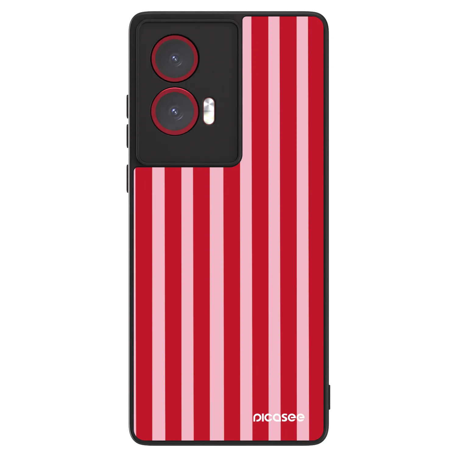 Picasee ULTIMATE CASE na Motorola Edge 50 Fusion - Lines red