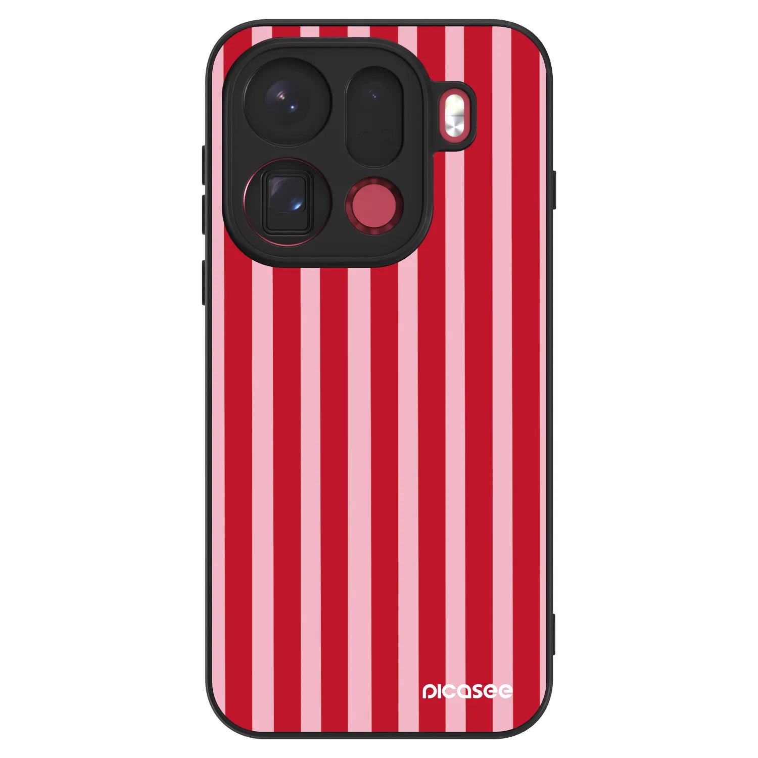 Picasee ULTIMATE CASE na OPPO Find X9 Pro - Lines red