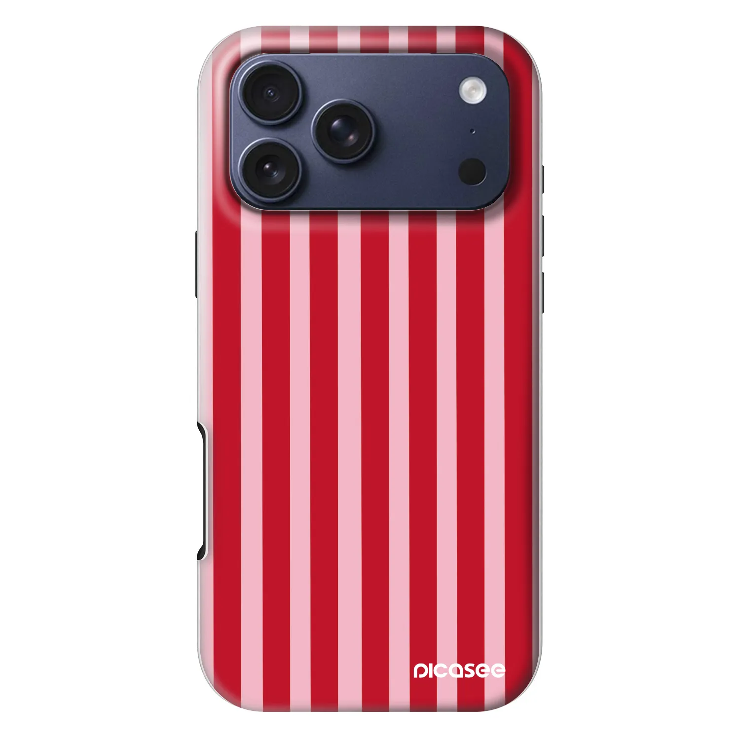 Picasee Fashion Case MagSafe na Apple iPhone 18 Pro Max - Lines red